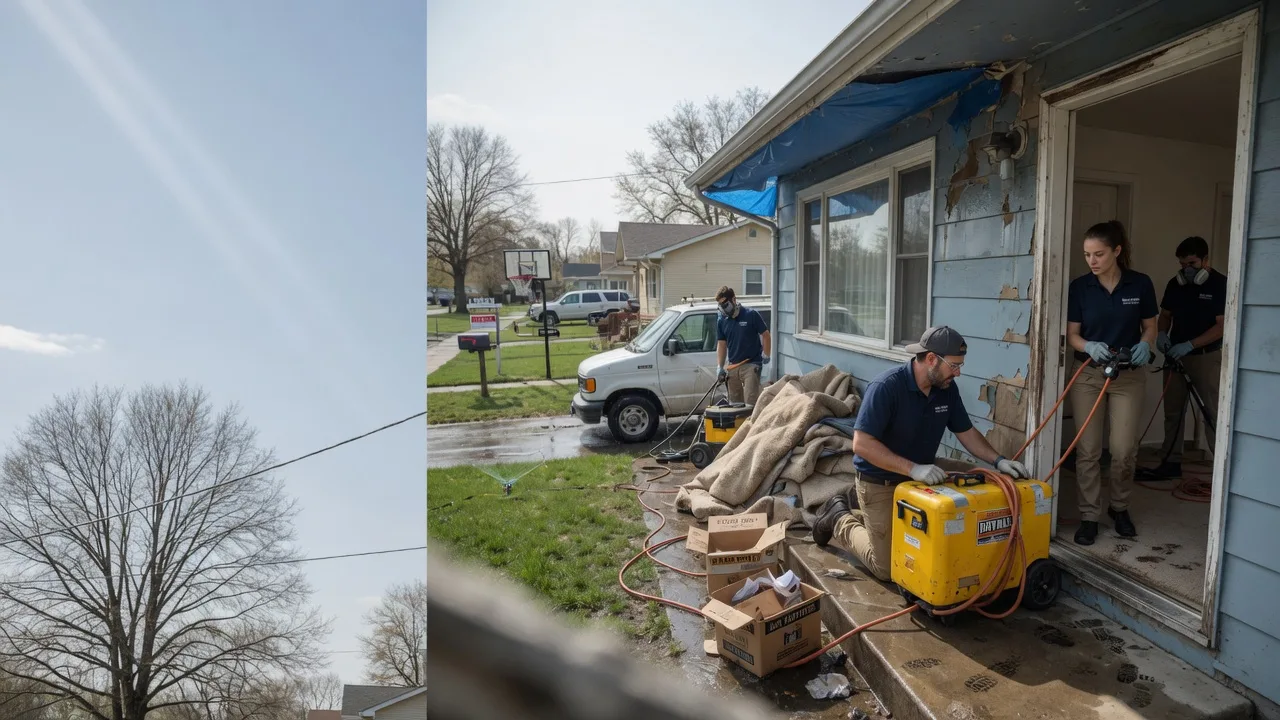 Basement Flood Cleanup in Warren, MA near me
